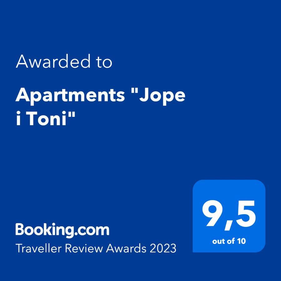ביוגראד נה מורו Apartments "Jope I Toni" מראה חיצוני תמונה